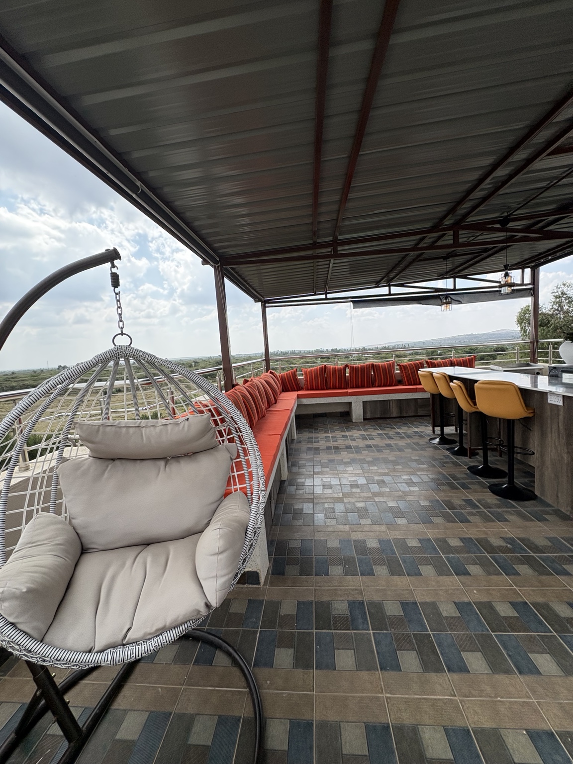 Rooftop showcase view