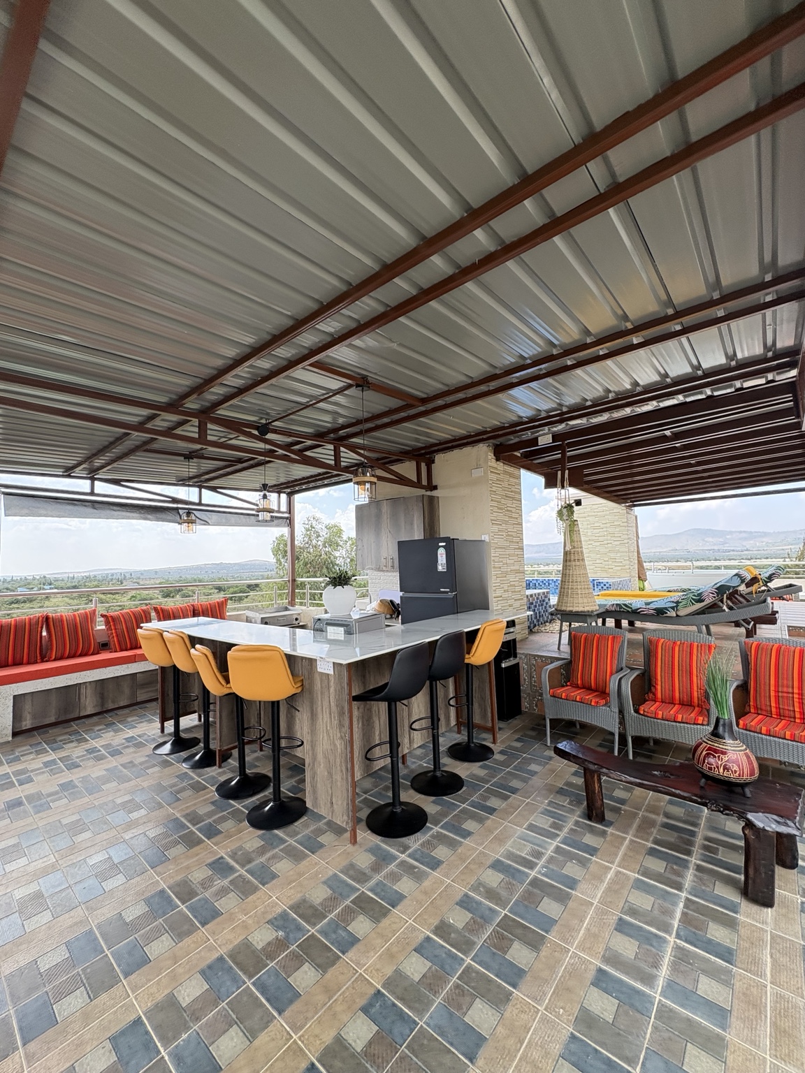 Rooftop showcase view